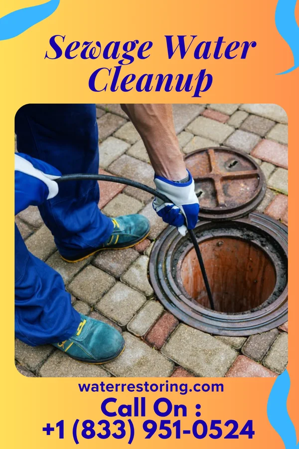 Sewage Water Cleanup in Corinth, TX